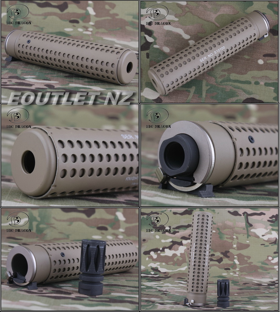 BD KAC Style QD Silencer with QD Flash Hider DE -unmark-
