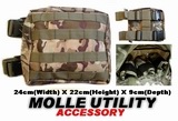 MOLLE Drop Leg Panel Utility Accessory Magazine Thigh Pouch MCAM