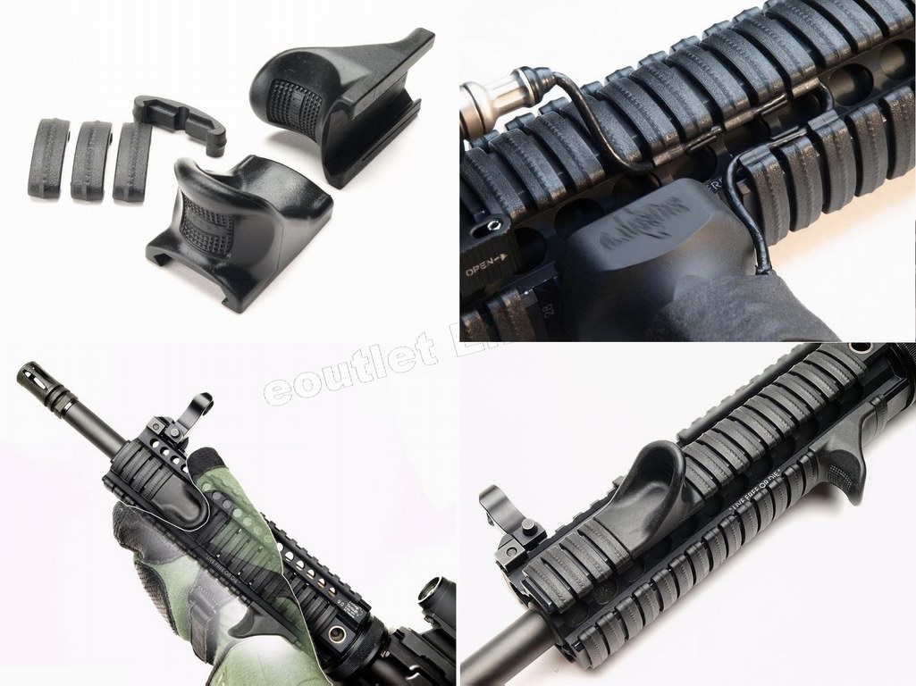 LaR Tactical HandStop and IndexClip Combo 74pcs 2CLR