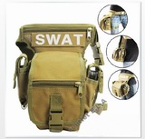 TACTICAL LEG BAG WAIST BAG - TAN 1080D