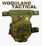 WOODLAND CAMO TACTICAL BULLET & ACCESSORIES BAG