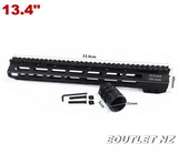 M-LOK 13.4" Slim Free Float Handguard for M Series GBB w/Steel N