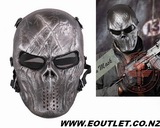 M06 IRON FACE Full Face w/Metal Mesh Mask