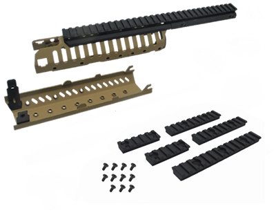 M4 CASV RAS Floating Rail System Front Handguard TAN