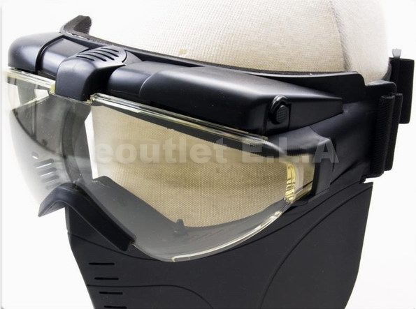 TOKYO Fan Ventilation PRO GOGGLE Full Face BLACK