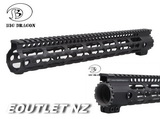 BD MI Style KEYMOD 15" Handguard BK