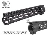 BD MI Style M-LOK 12.5" Handguard BK