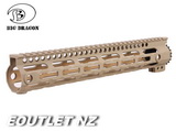 BD MI Style M-LOK 12.5" Handguard DE