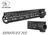 BD MI Style KEYMOD 12" Handguard BK