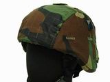 USGI MICH ACH Helmet Cover Woodland camo Ver.B