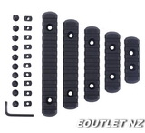 M-LOK Polymer Picatinny Weaver Rail 5PCS SET