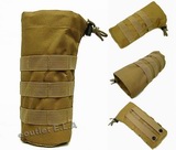 MOLLE Water Bottle Utility Dump Pouch Coyote Brown CB