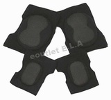 Tactical Neoprene Knee & Elbow Pads BLACK