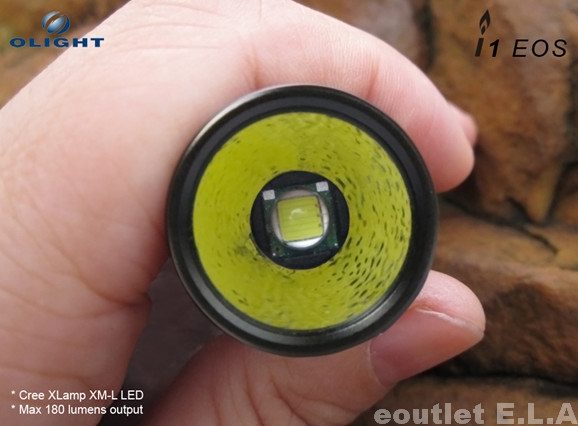Olight i1 EOS Cree XM-L CR123A Flashlight A1 Torch