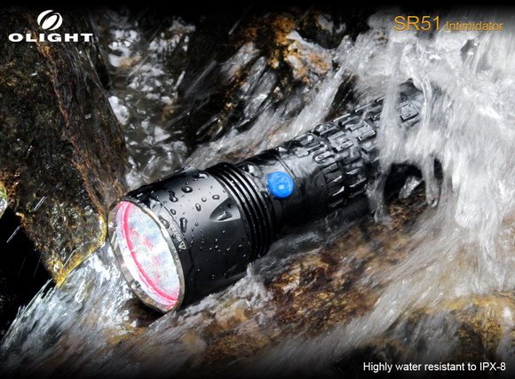 Olight SR51 Intimidator XM-L U2 LED Flashlight
