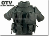 OTV Body Armor Tactical MOLLE Vest - BLACK