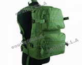 Patrol 3-Day MOLLE Tactical Assault Backpack OD