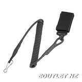 Combat Pistol Leash Lanyard Sling Black
