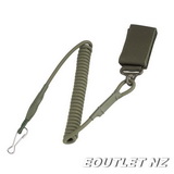 Combat Pistol Leash Lanyard Sling OD Green