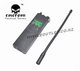 AN/PRC-148 Dummy Radio Case w/Antenna set Black