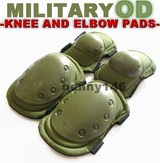 MILITARY OD Tactical CORDURA KNEE & ELBOW PADS