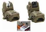 PTS MBUS Back-Up Sights Set DE/Tan (Box version)