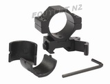 LOW PROFILE QD Lever Quick Release 25mm / 30mm Scope Mount Ring