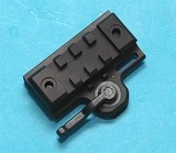 QD Low Raise Riser Mount Base for 20mm Rail for Laser Torch