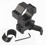 HIGH PROFILE QD Lever Quick Release 25mm / 30mm Scope Mount Ring