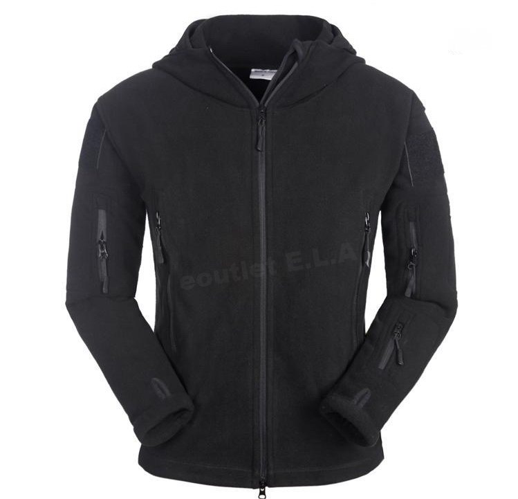 Tactical WindPro FLEECE Hoodie Jacket BK XXL