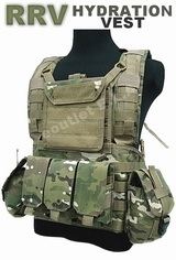 RRV Recon Combat Vest w/Hydration Pouch Multicam