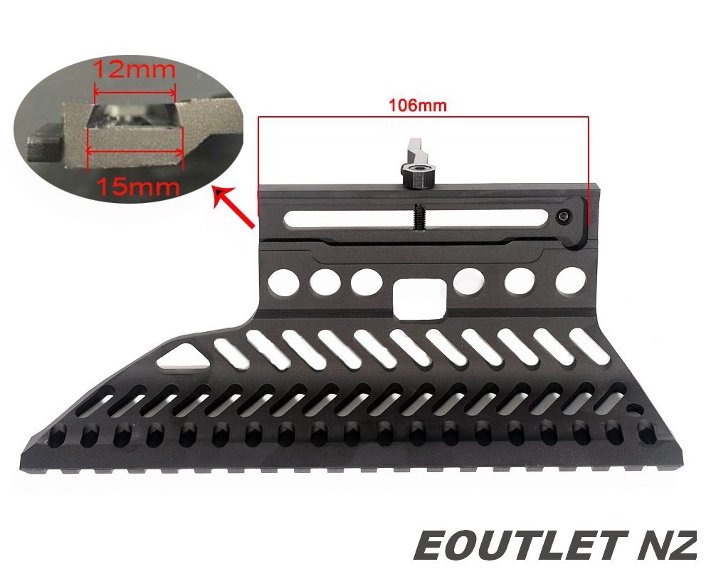 Russian B-13 AK Side Rail QD Scope Mount CNC Aluminum M47