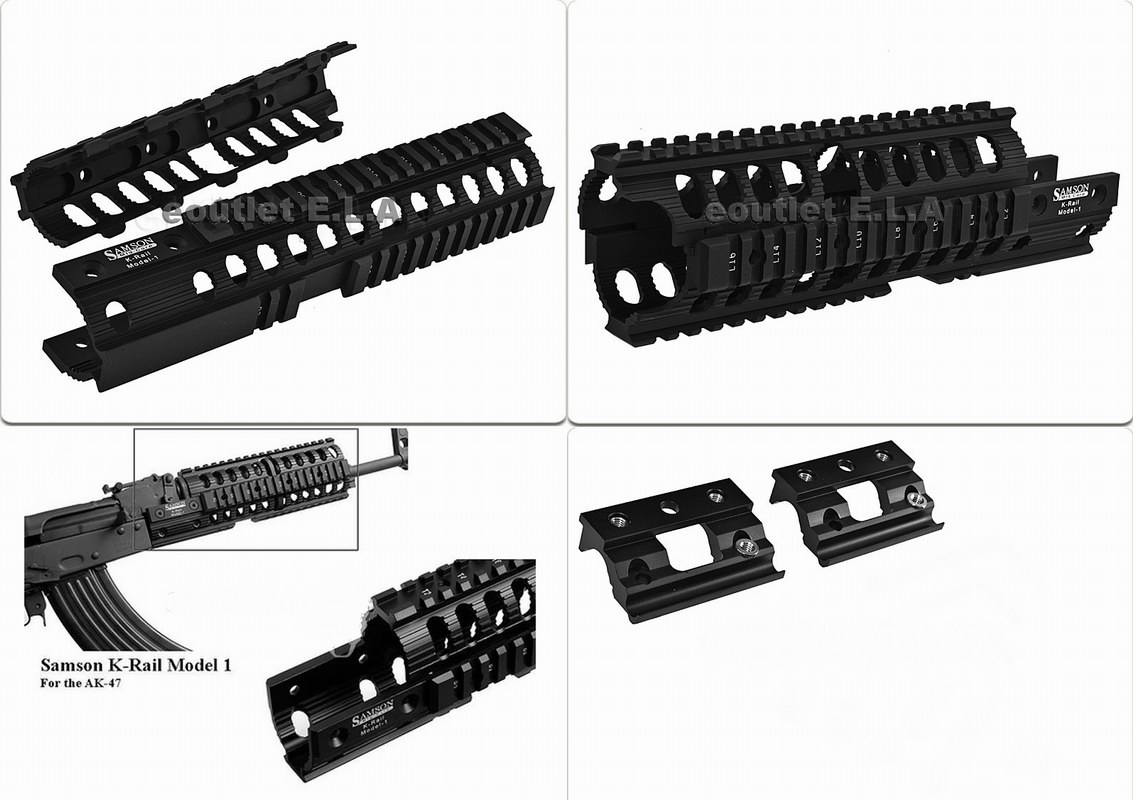 Samson Style K-Rail Model 1 Handuard for AK47 AEG