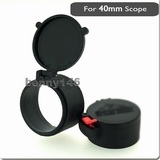 HOT! 40mm Rifle Scope Thumb FLIP OPEN LENS COVER