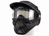 Full Face Airsoft Paintball Goggle Clear Mask V.2