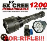 TF 5X R2 1200 Lumens RIFLE COMBO PACKAGE Recharge