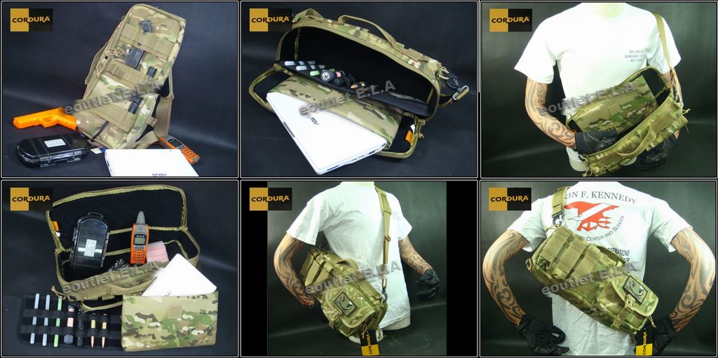 AGGRESSOR SLING LOAD ASSAULT PISTOL & SMG BAG (BLACK)