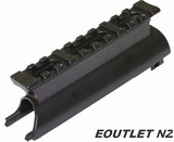 SKS Mount Shock Proof Steel See Through Steel Picatinny Rail SKS