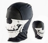 Reflective SKULL 1 Hole BALACLAVA HOOD MASK