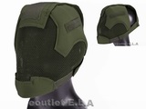 Stalker V6 Full Face Carbon Steel Mesh Mask OD