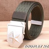 Military Surplus "ARMY STAR" BDU Operator / Duty Belt (OD)