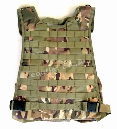 USMC STRIKE Plate Carrier Harness MOLLE Vest Multicam