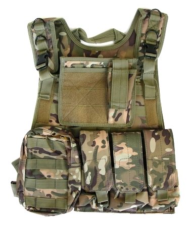 USMC STRIKE Plate Carrier Harness MOLLE Vest Multicam
