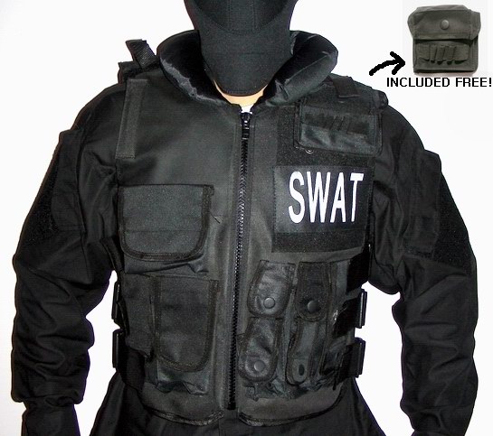 SWAT/POLICE Harness Tactical Combat Vest