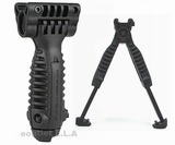 T-POD 20mm RIS Spring Total Bipod Foregrip Grip BK