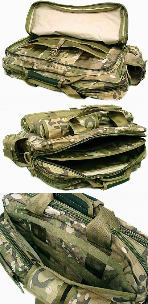 TACTICAL Utility Briefcase / Shoulder Bag Multicam
