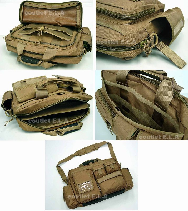 TACTICAL Utility Laptop Briefcase / Shoulder Bag CB