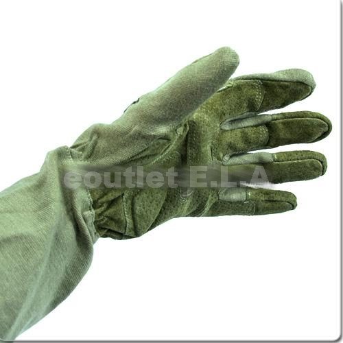 SPECIAL OPERATIONS Tactical Suede Gloves (OD)