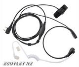Throat Vibration Tactical Throat Microphone Headset PTT Kenwood