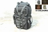 1000D Bag Sling Chest Backpack Molle Tactical Rucksack 4CLRS